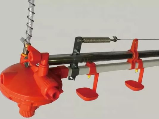 Plastikowy system smoczków na farmie drobiu Oszczędność wody i siły roboczej