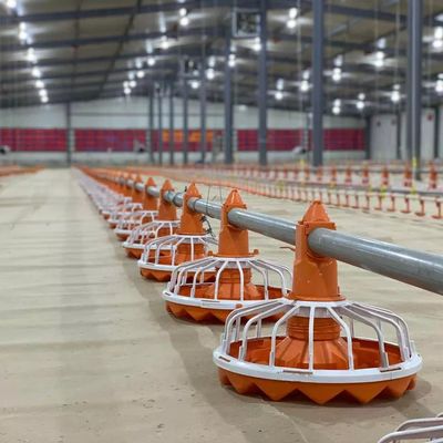 Dia 45mm Sprzęt do hodowli drobiu Rura zasilająca ze stali ocynkowanej do produktów brojlerów