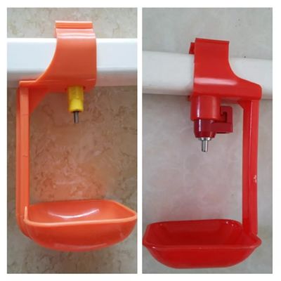 Plastikowy poidełko do karmienia kurczaków dla przepiórek ptaków