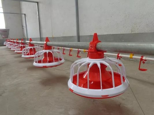 Drób hodowlany Linia paszowa dla kurczaków o średnicy 45 mm System karmienia brojlerów